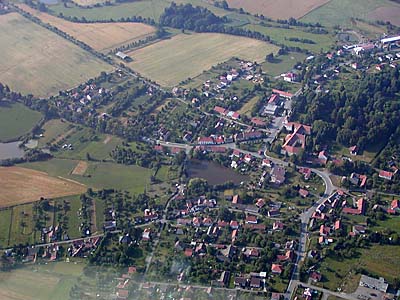 Typická česká vesnička