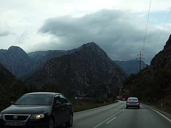 Cestou z Mostaru do Sarajeva