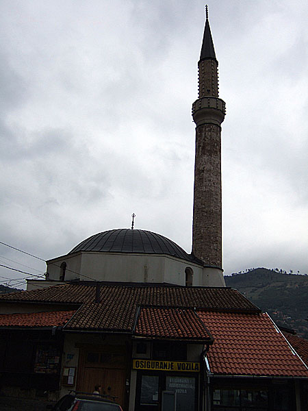 Mešita v centru Sarajeva